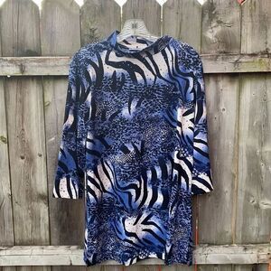 Susan Graver Bedazzled Top sz. M